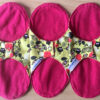 Stonesoup Petals: Mandya Reusable Cloth Panty Liners (set of 3) - Ceiba  Green
