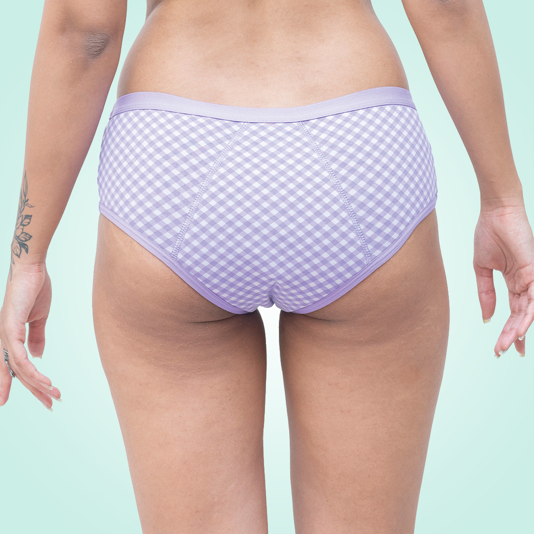 SochGreen : Cotton Period Panty (Hipster) - Ceiba Green