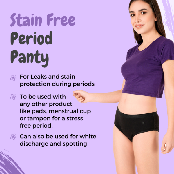 Biofresh Period Panty, No need to worry about embarrassing stains on your  clothes because Biofresh Period Panties are designed to keep you protected  during your period! Visit