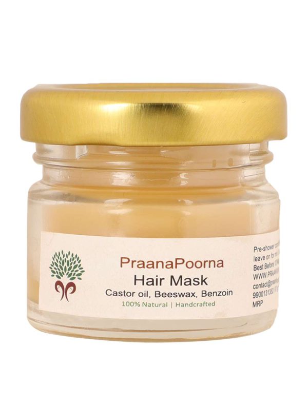 PraanaPoorna: Hair Mask - Castor oil(25gm)