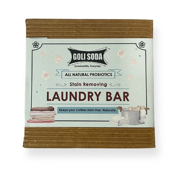 Goli Soda : All Natural Probiotics Stain Removing Laundry Bar (Pack Of 1) - Image 2