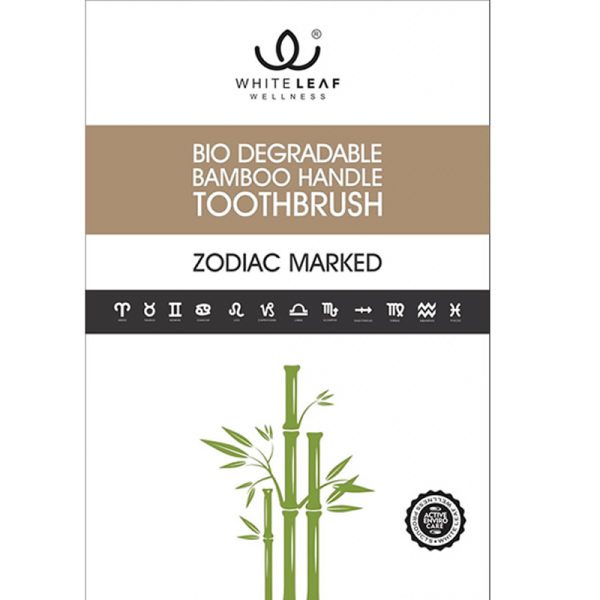 WhiteLeaf : Bamboo Tooth Brush with Zodiac Sign - Image 3