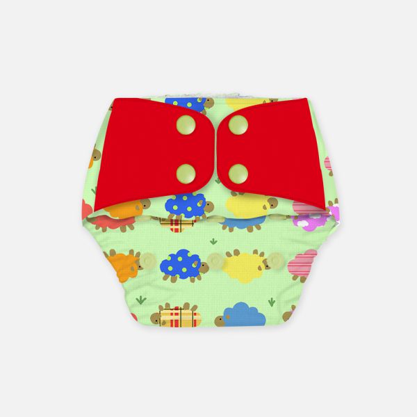 Snugkins: Regular Cloth Diapers (Dreamy sheep) - Image 3