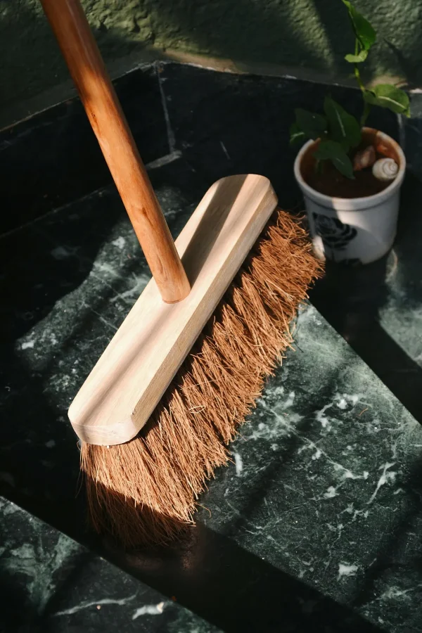 Almitra Sustainables : Coconut Fiber –Stand Erect Sweeping Broom (Clean With Pride) - Image 3