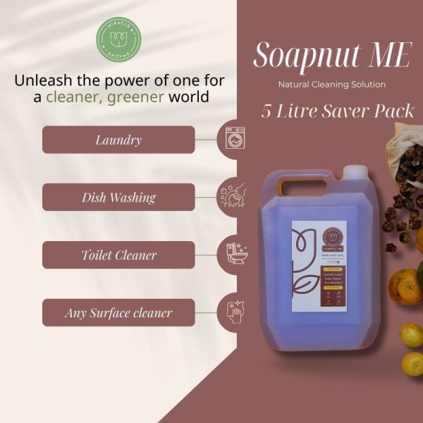 Miracle Enzyme: Sopanut ME | Multipurpose cleaner and disinfectant (5L) - Image 2