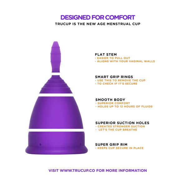 TruCup : Ultra-Violet Menstrual Cup - Image 2