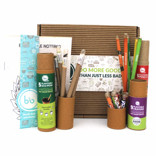 BioQ : Plantable  Stationery Gift Box 1