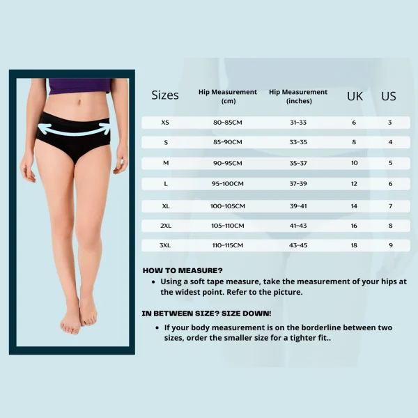 Soch Green : Organic Incontinence Underwear (Hipster) - Image 5