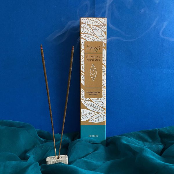 Esscent by ARPAN: Flower Waste Incense Sticks ( Rose Jasmine Lavender) - Image 3