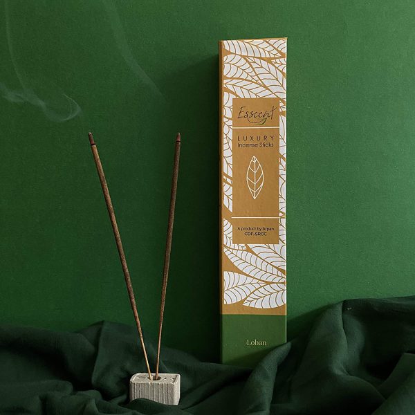 Esscent by ARPAN: Flower Waste Incense Sticks ( Lavender Loban Lemongrass) - Image 3