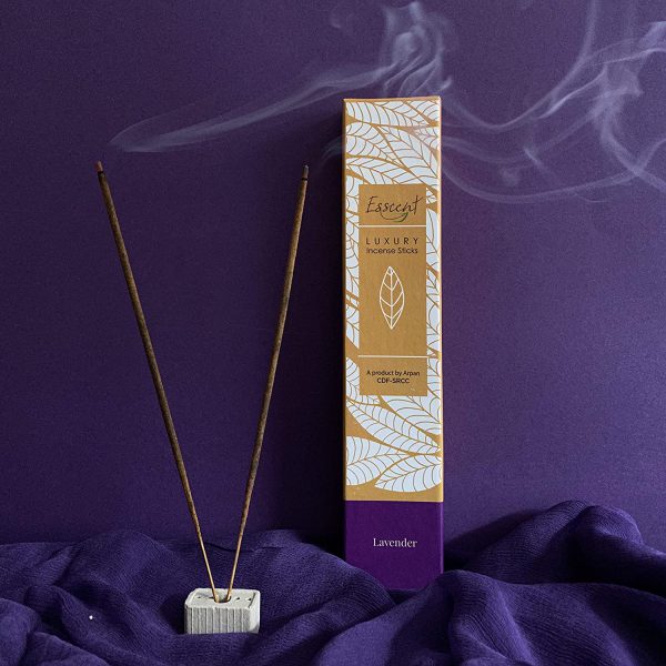 Esscent by ARPAN: Flower Waste Incense Sticks ( Rose Jasmine Lavender) - Image 4