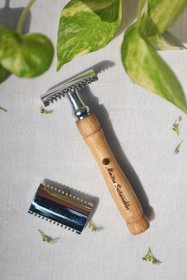 Almitra Sustainables : Reusable Bamboo Safety Razor (Double Edged)