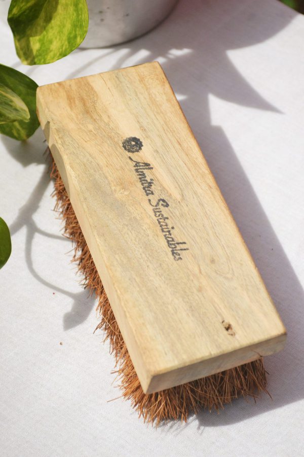 Almitra Sustainables : Coconut Fiber- Coir Scrub & Laundry Brush - Image 3