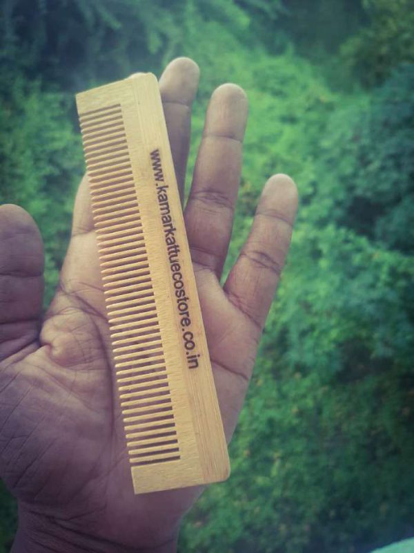 Kamarkattu: Bamboo Comb (Pack of 3) - Image 2