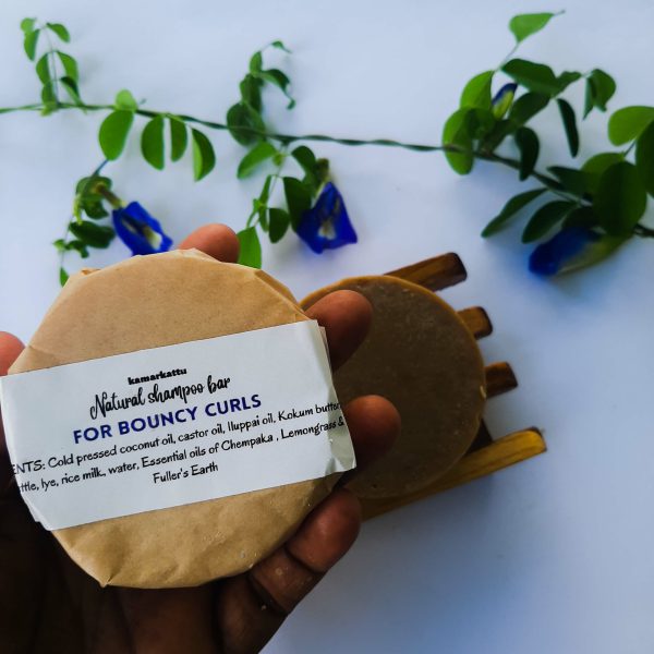 Kamarkattu : Natural Shampoo Bar (for curly hair)