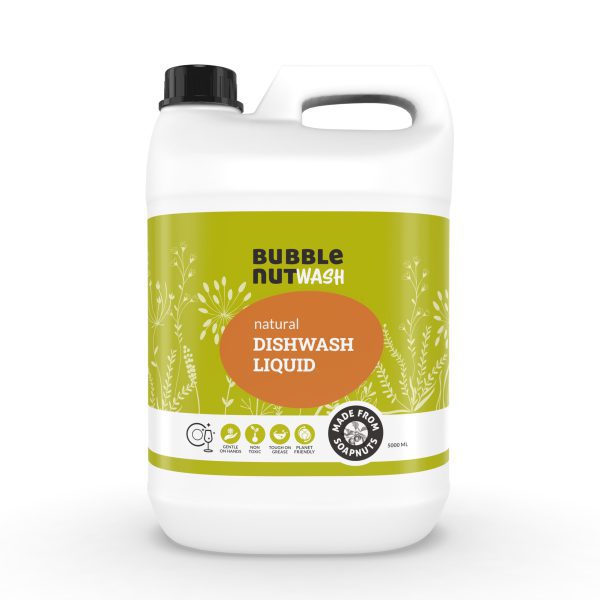 BubbleNut Wash : Natural Dish Wash Liquid (5L)