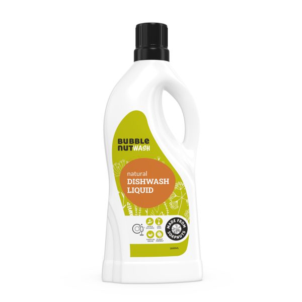 BubbleNut Wash : Natural Dish Wash Liquid (1.8L)