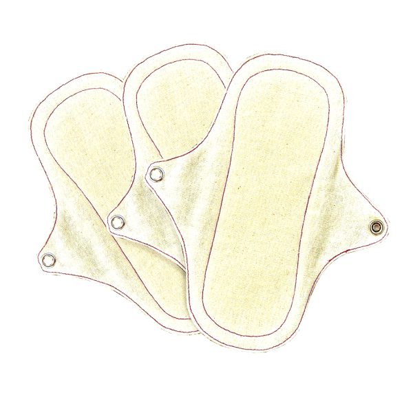 Eco Femme : Natural Organic Panty Liners (without PUL) - Image 2