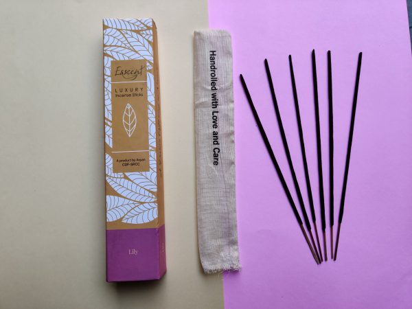 Esscent by ARPAN: Flower Waste Incense Sticks ( Rose Lily Lavender) - Image 4