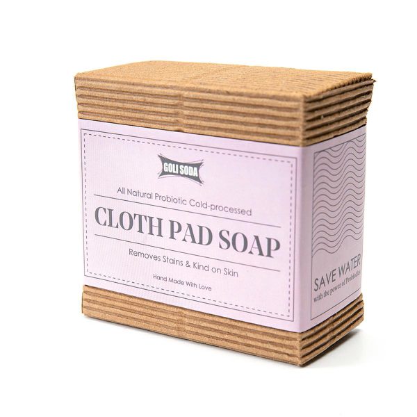 Goli Soda : Natural Probiotic Cloth Pad Soap - Image 2