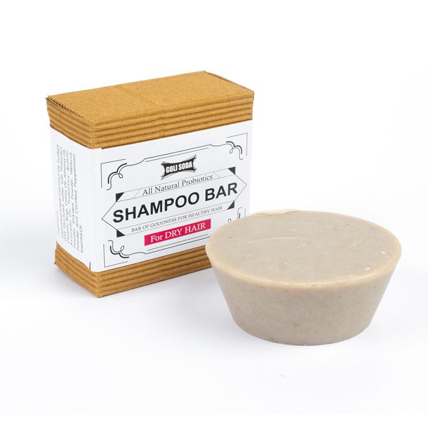 Goli Soda : All Natural Probiotics Shampoo Bar ( Dry Hair)