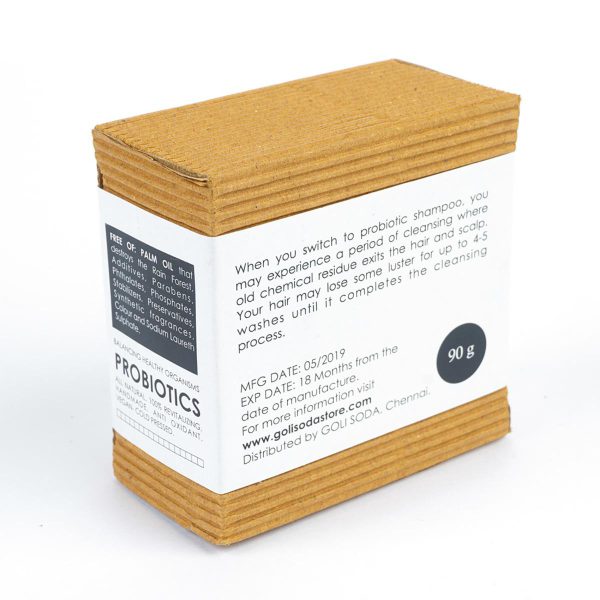 Goli Soda : All Natural Probiotics Shampoo Bar ( Dry Hair) - Image 3