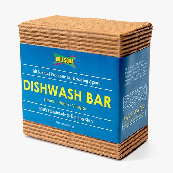 Goli Soda : All Natural Probiotics Dishwash Bar