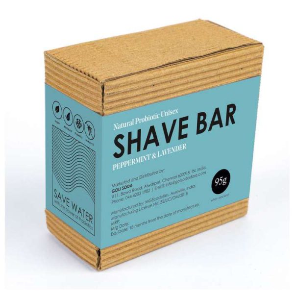 Goli Soda: Natural Probiotics Shave Bar