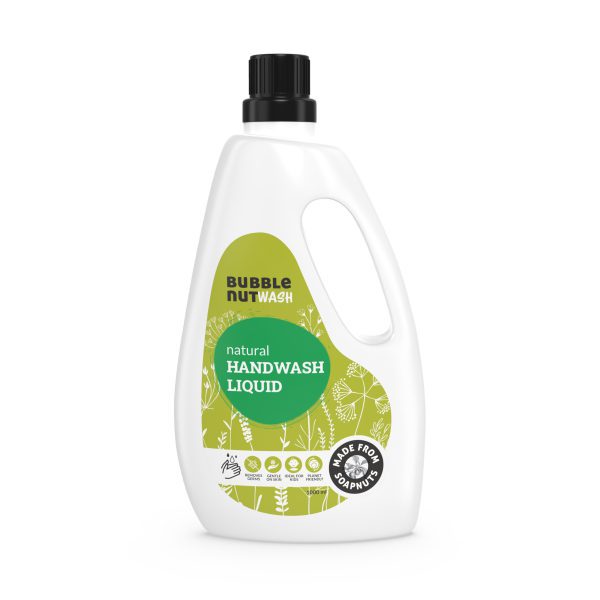 BubbleNut Wash : Natural Hand Wash Liquid (1L)