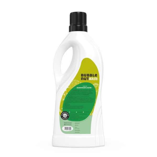 BubbleNut Wash : Natural Hand Wash Liquid (1.8L) - Image 2