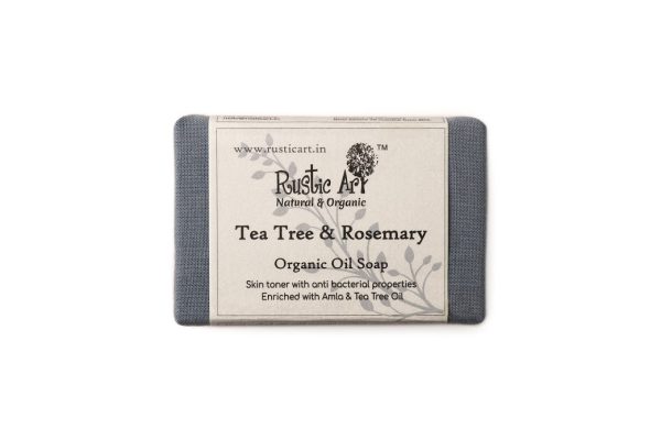 Rustic Art :Tea Tree Rosemary Soap - Image 2