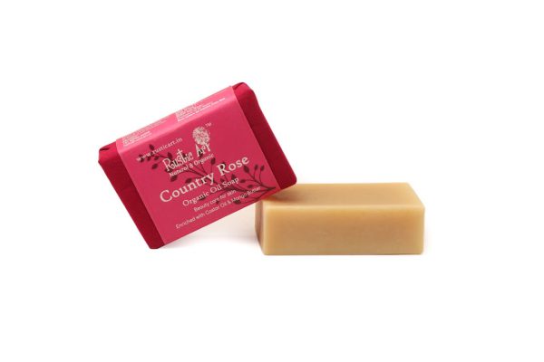 Rustic Art :Country Rose Soap