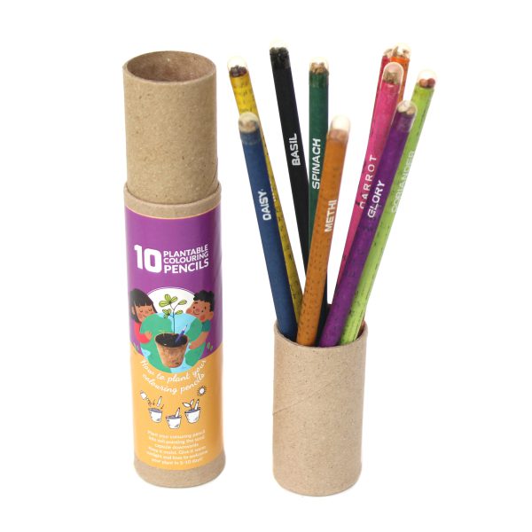 BioQ : Colouring Seed Pencils (Pack of 10)