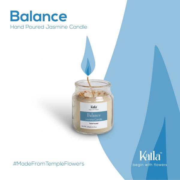 Kalla : Balance Fragrant Candle - Jasmine