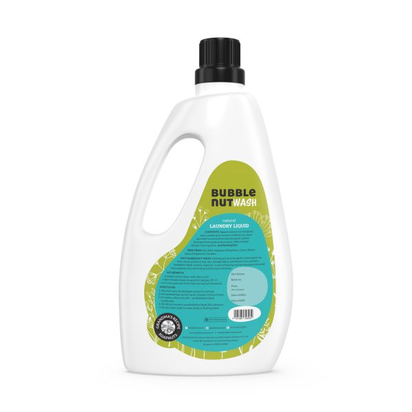 BubbleNut Wash: Natural Laundry Detergent (1L) - Image 2