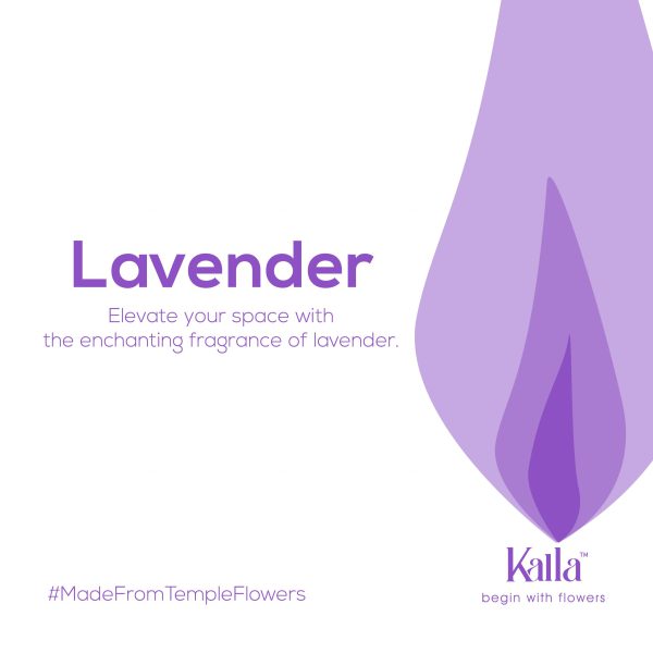 Kalla : Uplift Fragrant Candle - Lavender - Image 3