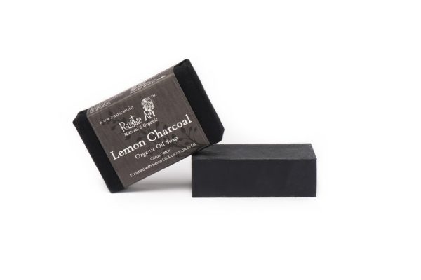 Rustic Art :Lemon Charcoal Soap