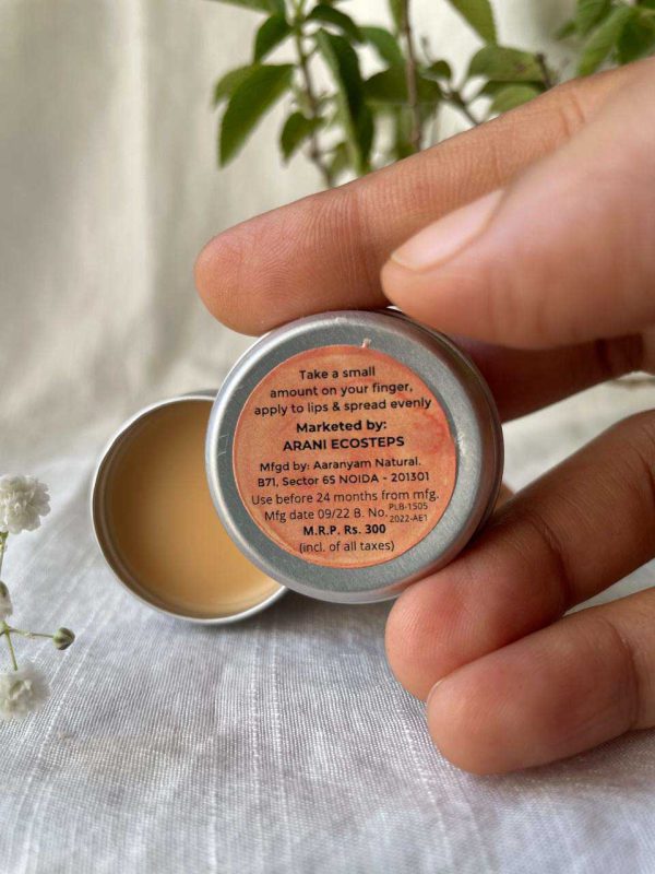 AraniEco: NOUR Jojoba-Peach Lip Balm - Image 3