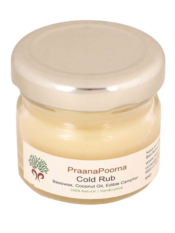 PraanaPoorna: Natural Cold Rub Cream(25gm) - Image 2