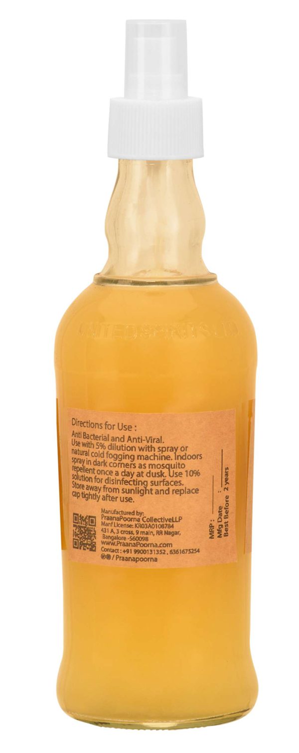 PraanaPoorna: Disinfectant spray(350ml) - Image 3