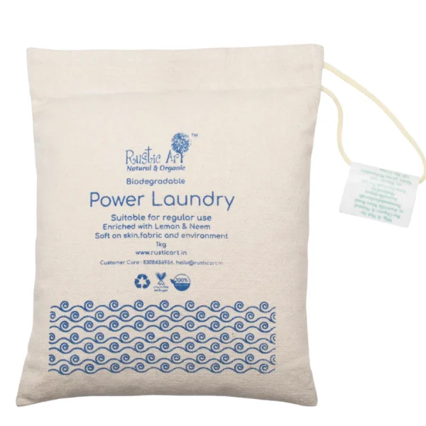 Rustic Art : Biodegradable Power Laundry Powder