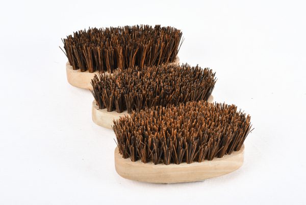 Palmera : Oval Hard Scrub Brush for Bathroom Cleaning (Pack of 3)