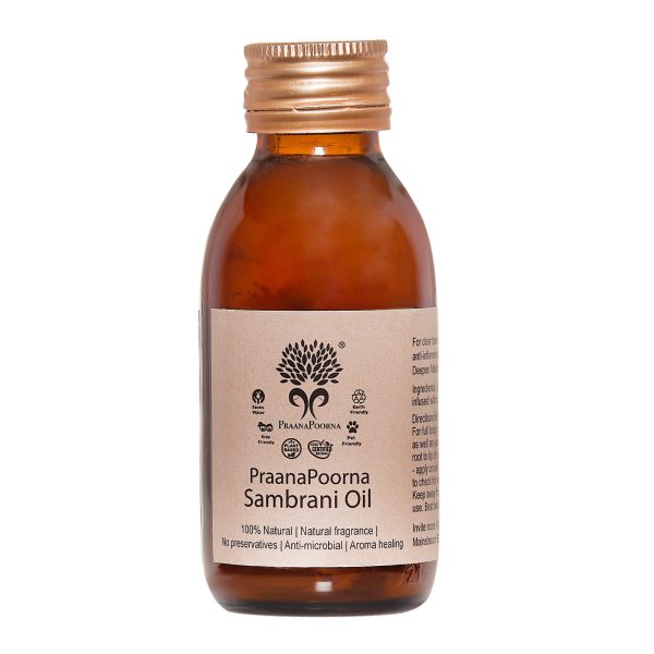 PraanaPoorna: Sambrani Coconut Oil(100 ml)