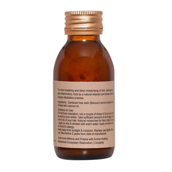 PraanaPoorna: Sambrani Coconut Oil(100 ml) - Image 2