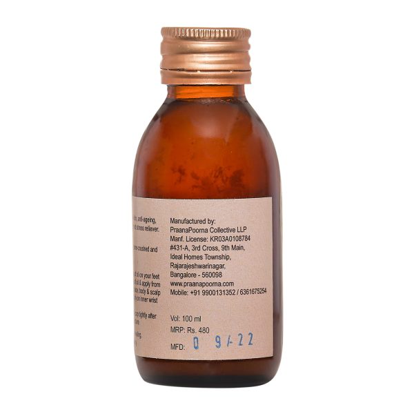 PraanaPoorna: Sambrani Coconut Oil(100 ml) - Image 3