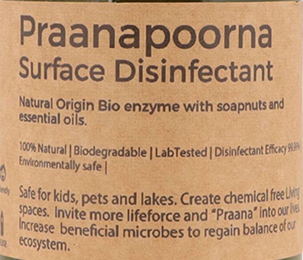 PraanaPoorna: Surface Disinfectant Wipe(350ml) - Image 5