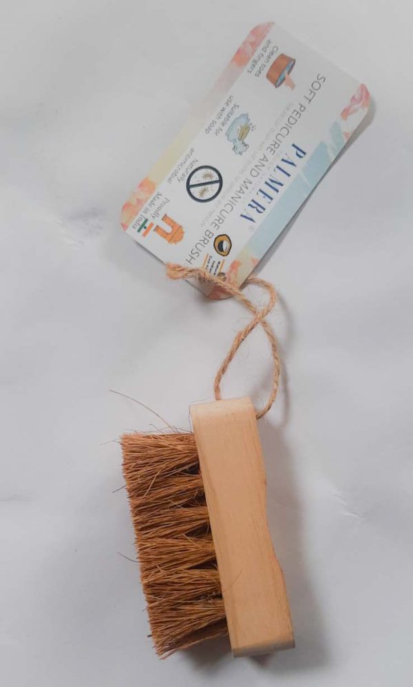 Kamarkattu: soft coir pedicure and manicure brush - Image 2