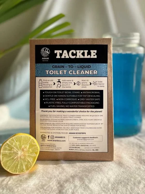 AraniEco: Tackle Grain-to-Liquid Toilet Cleaner