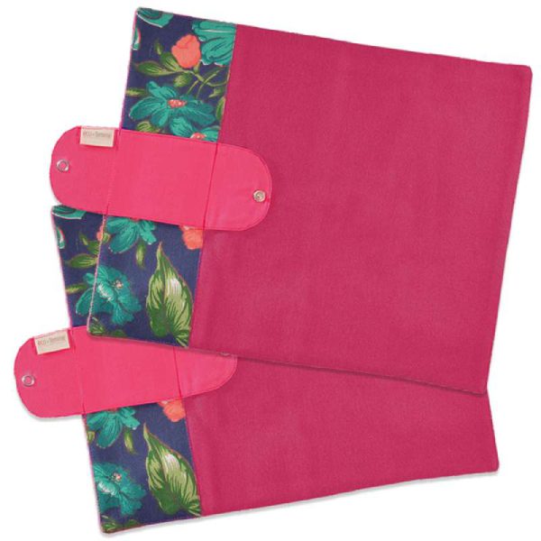 Eco Femme: Vibrant Foldable pad - Twin Pack - Image 2