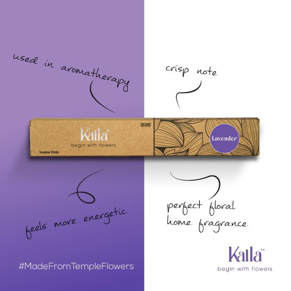 KALLA : Lavender Incense Sticks - Image 3